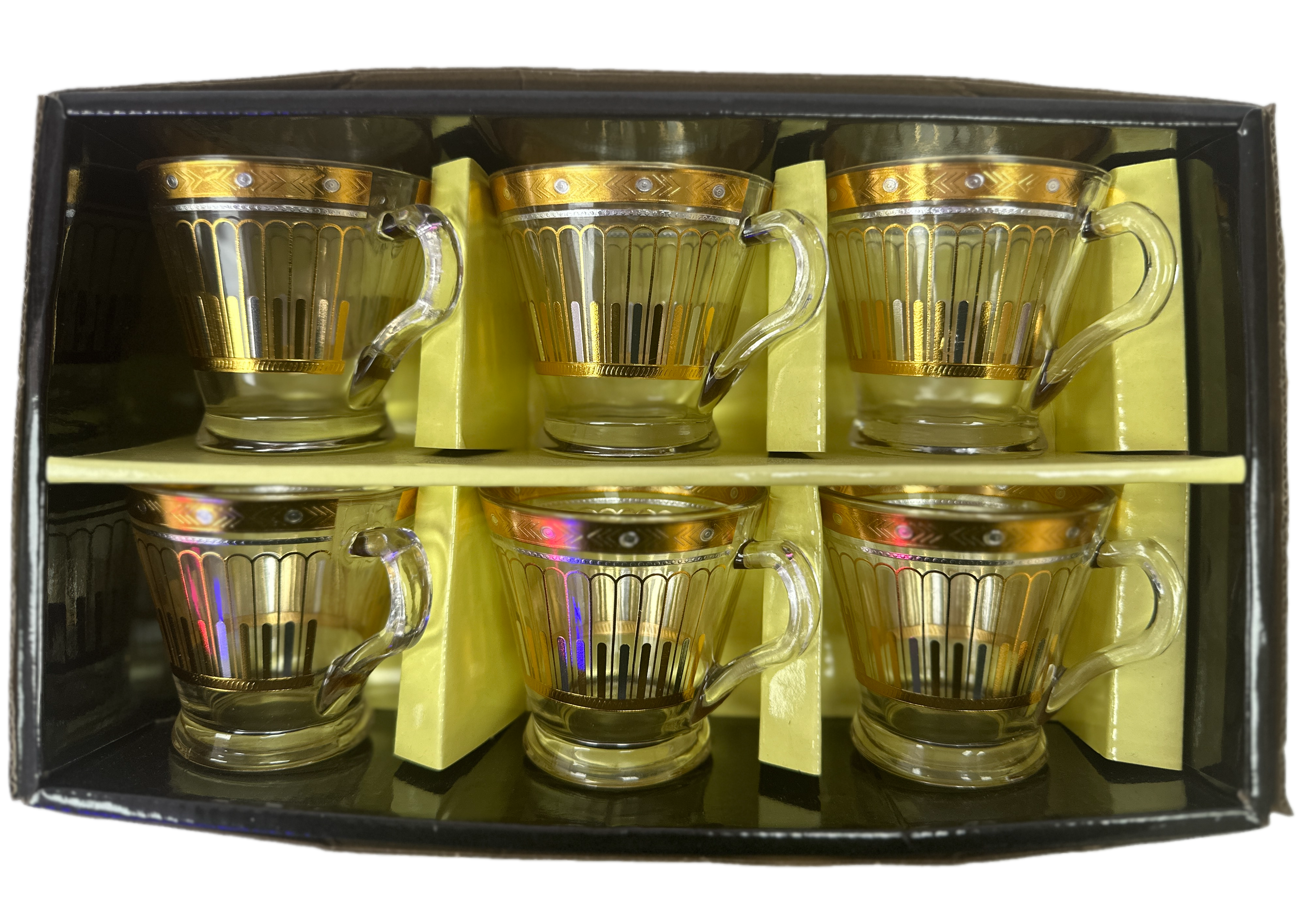 Tea cups of 6 sets