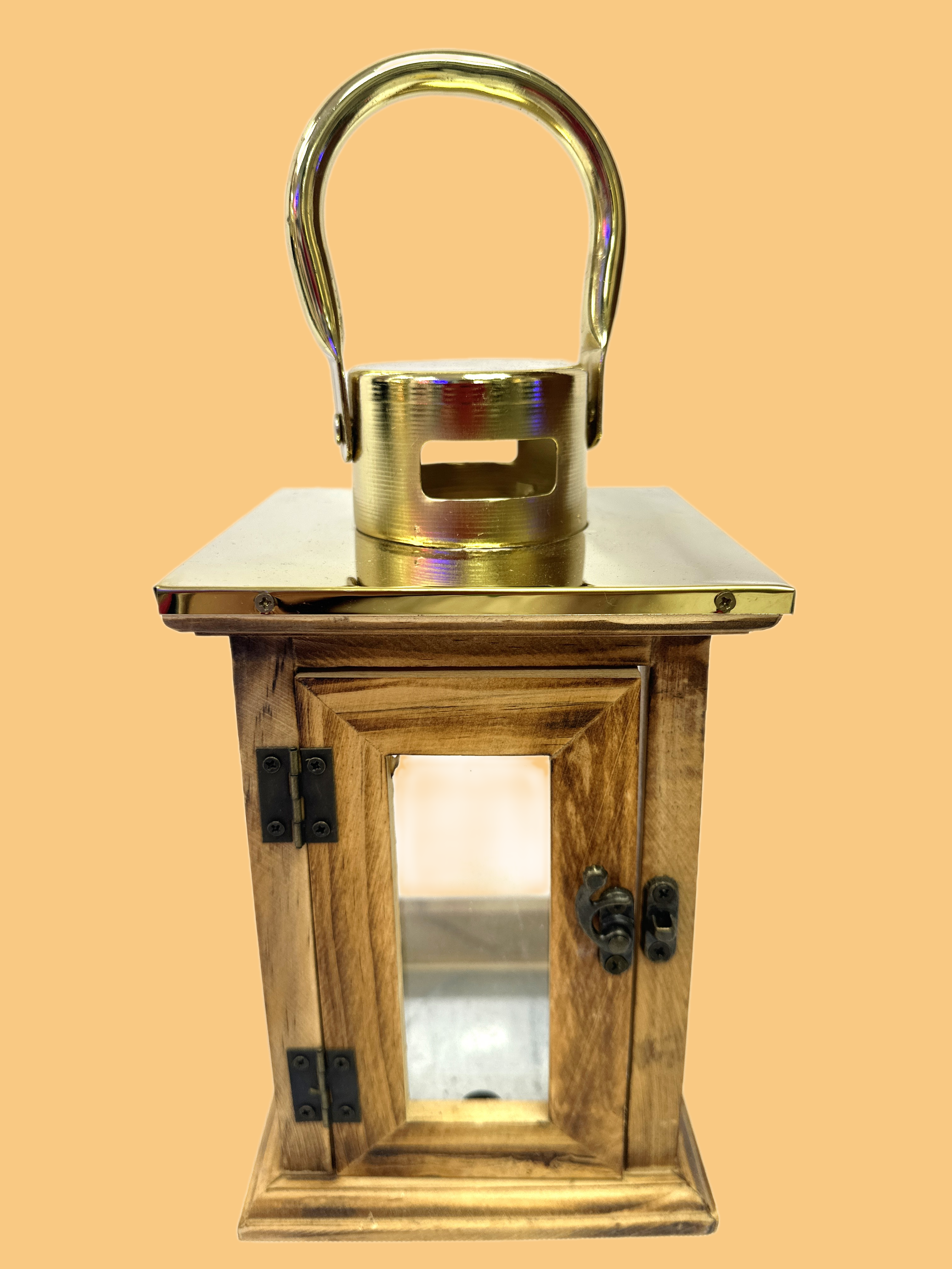 Old fashion arabic candle light box