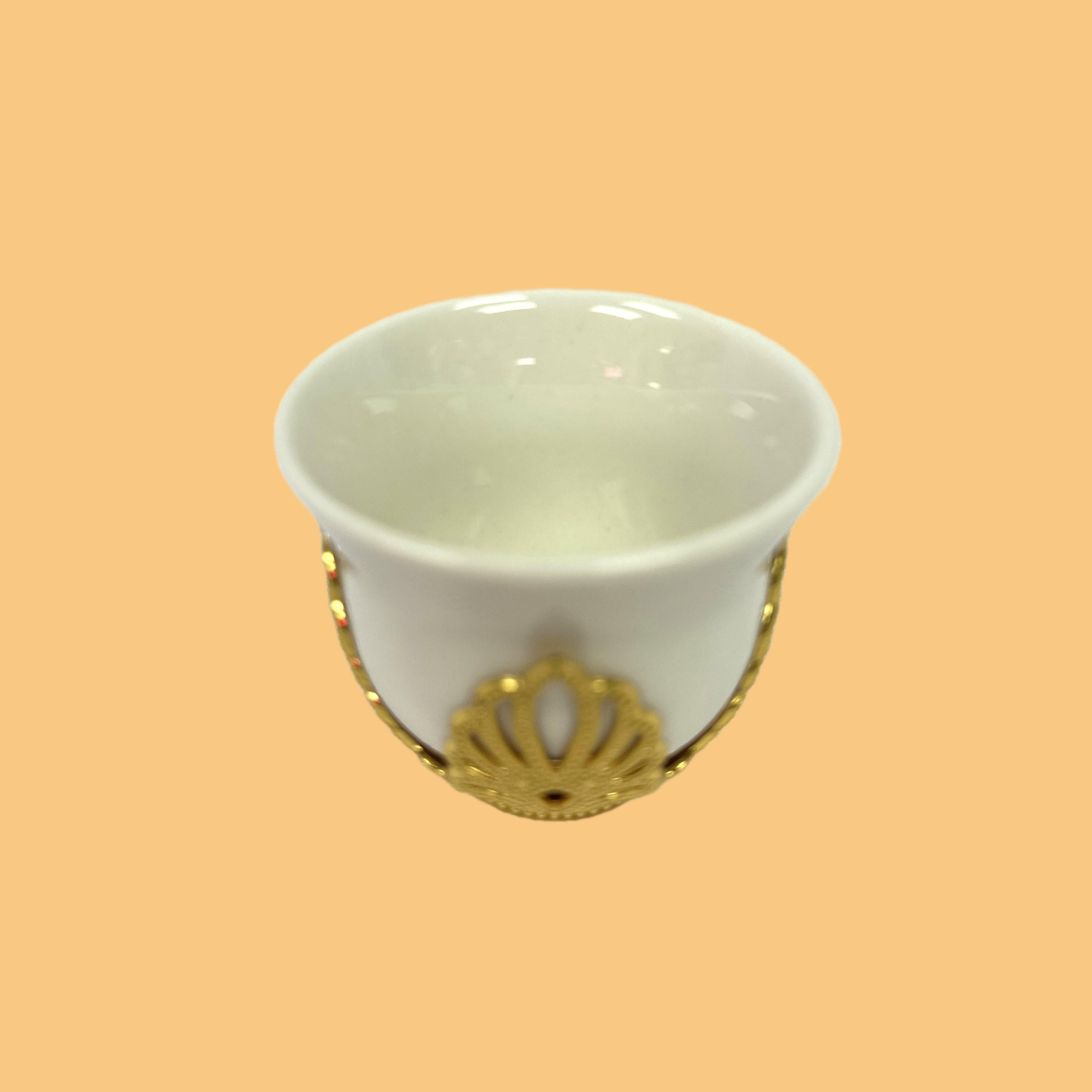 Glass Arabic coffee cup